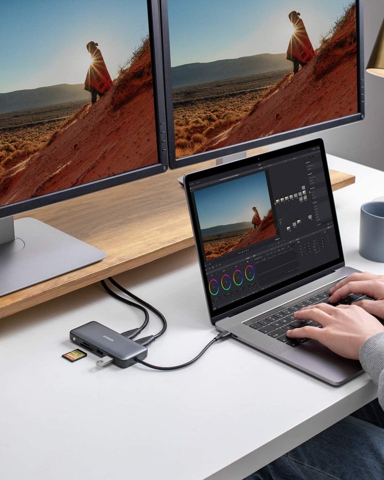 Anker 553 Dual-HDMI 8-in-1 USB-C Hub