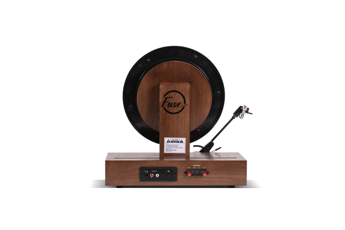 Fuse Audio GLD Vertical Record Player Without Speakers — Gold