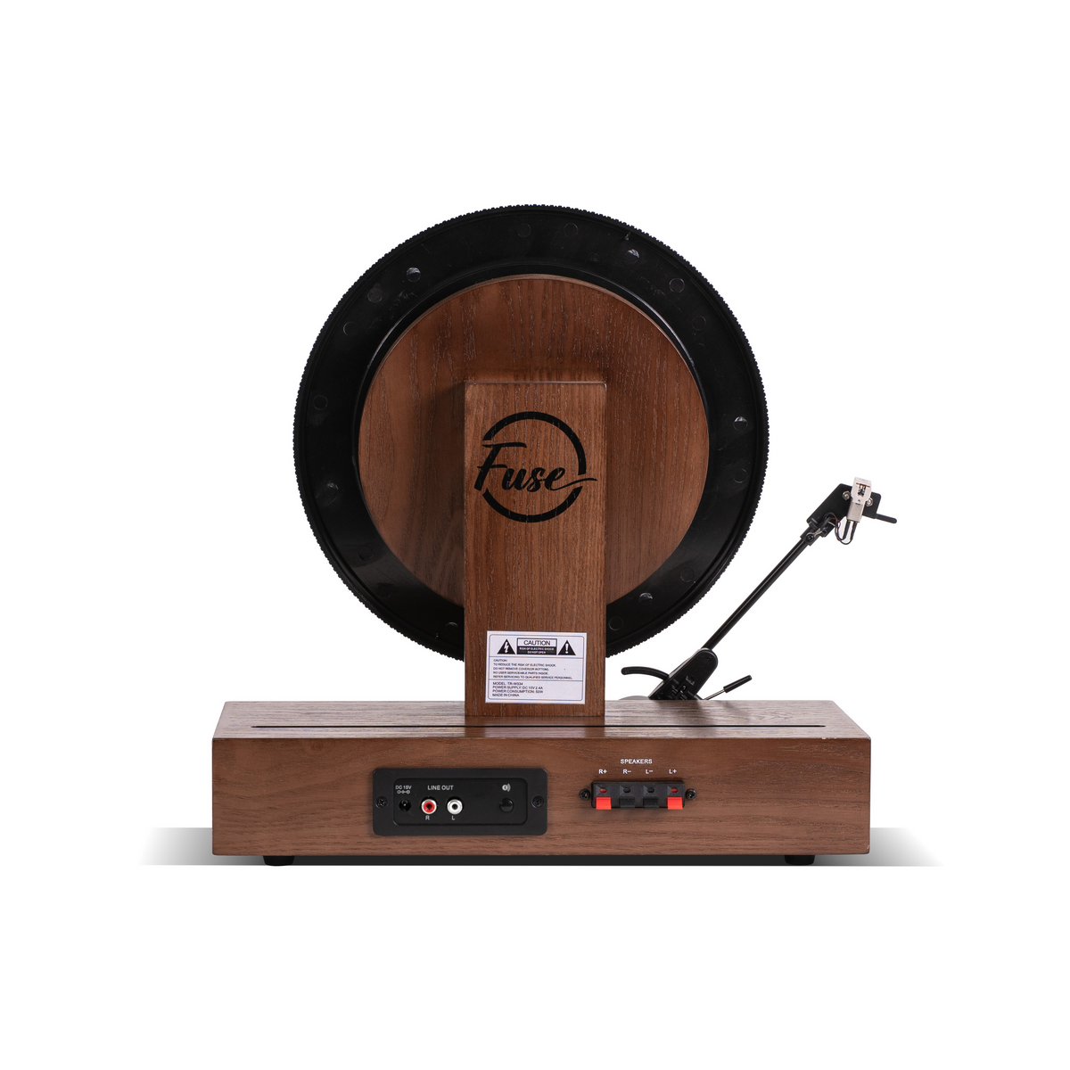 Fuse Audio GLD Vertical Record Player with Two Speakers