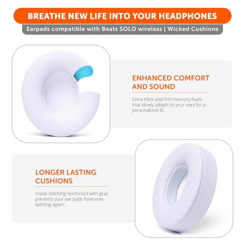 Wicked Cushions Beats Solo Earpads