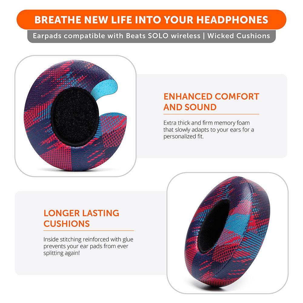 Wicked Cushions Beats Solo Earpads