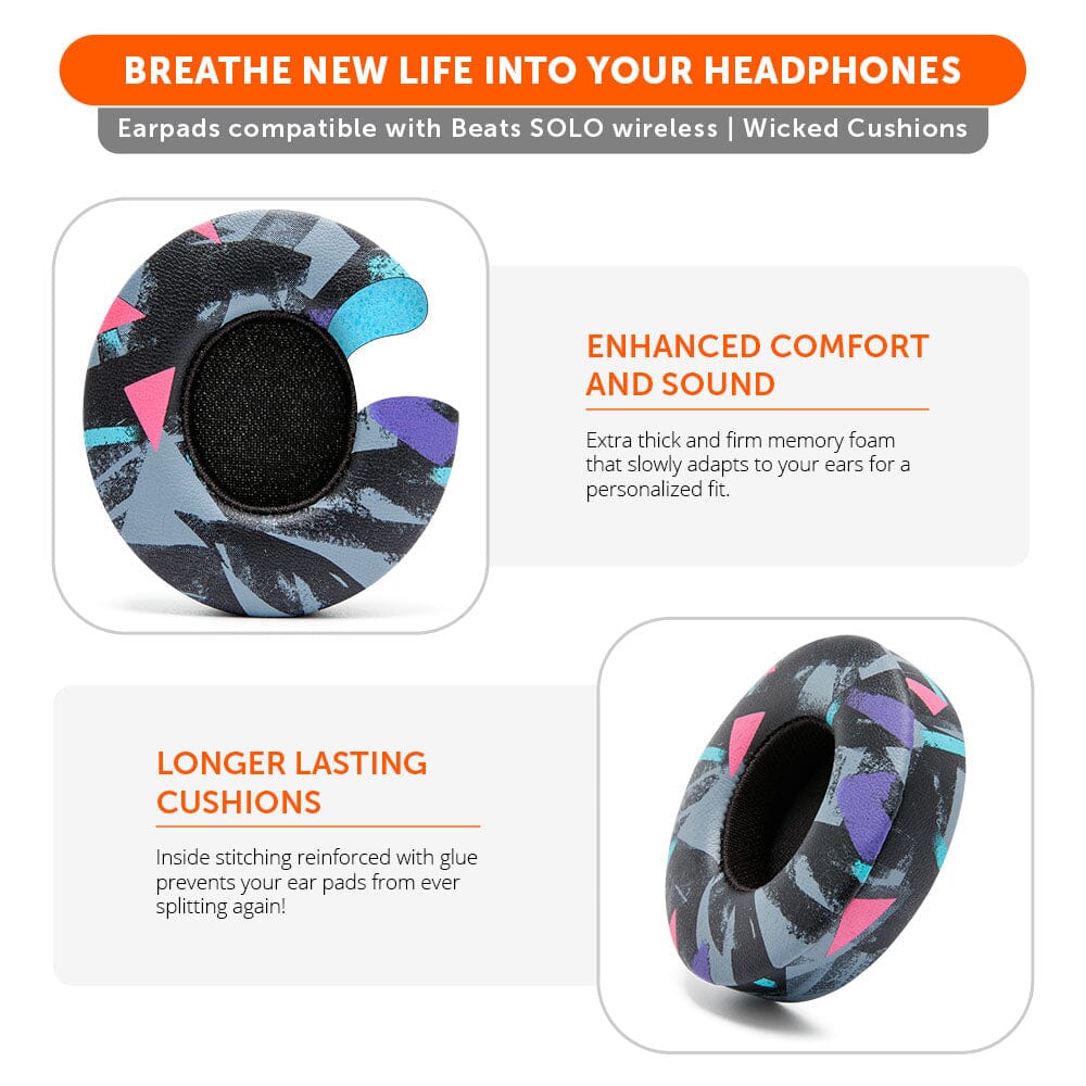 Wicked Cushions Beats Solo Earpads