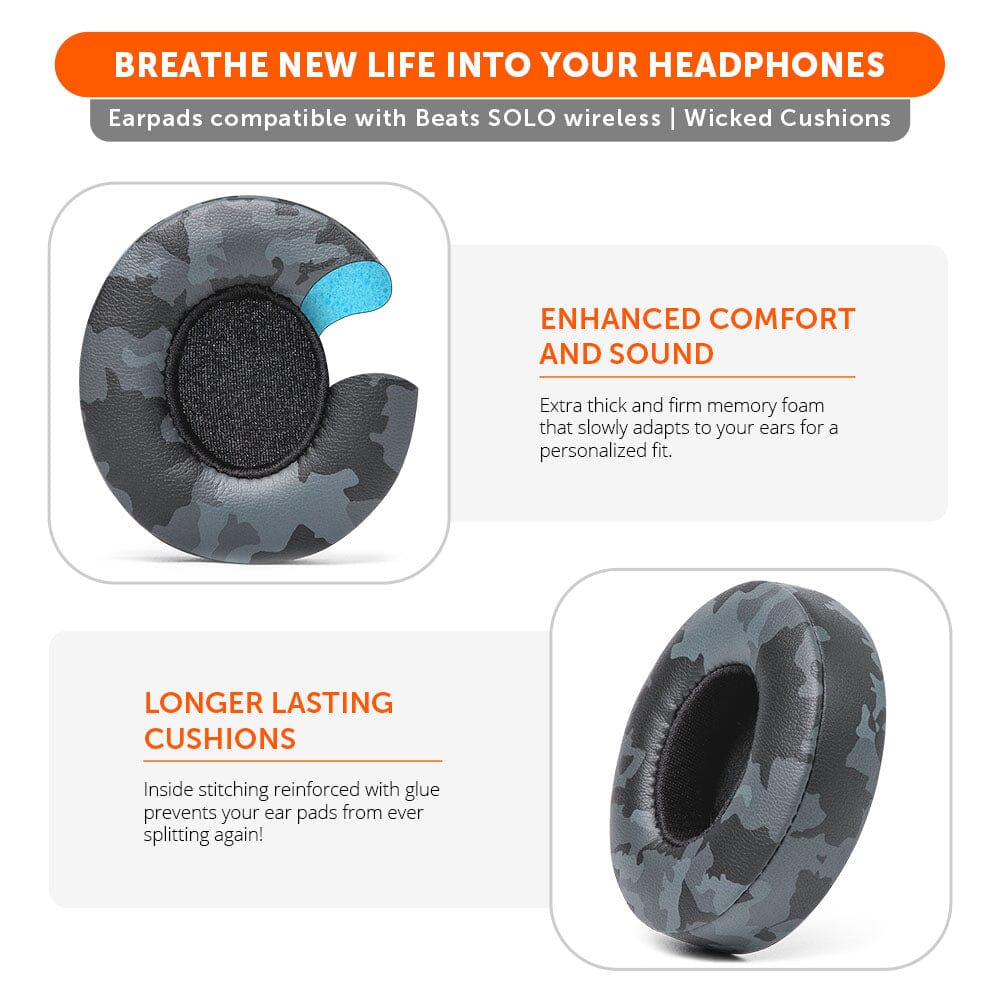 Wicked Cushions Beats Solo Earpads