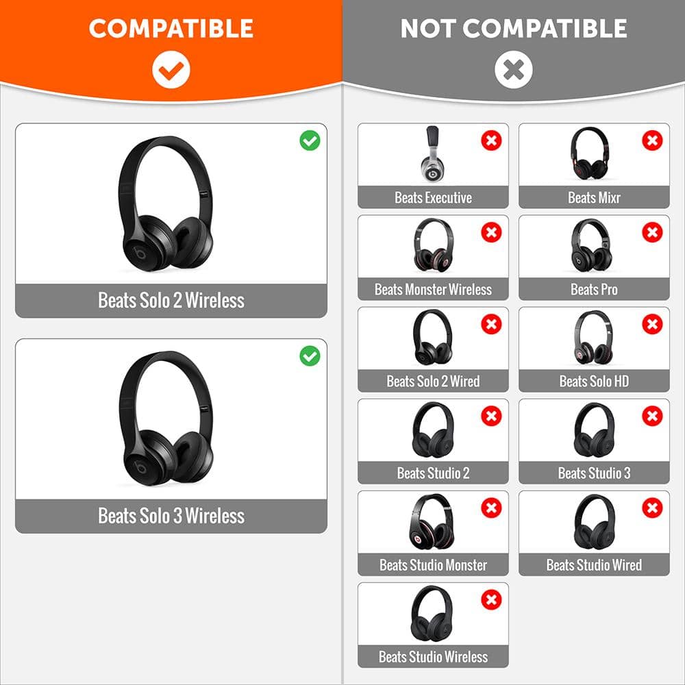 Wicked Cushions Beats Solo Earpads
