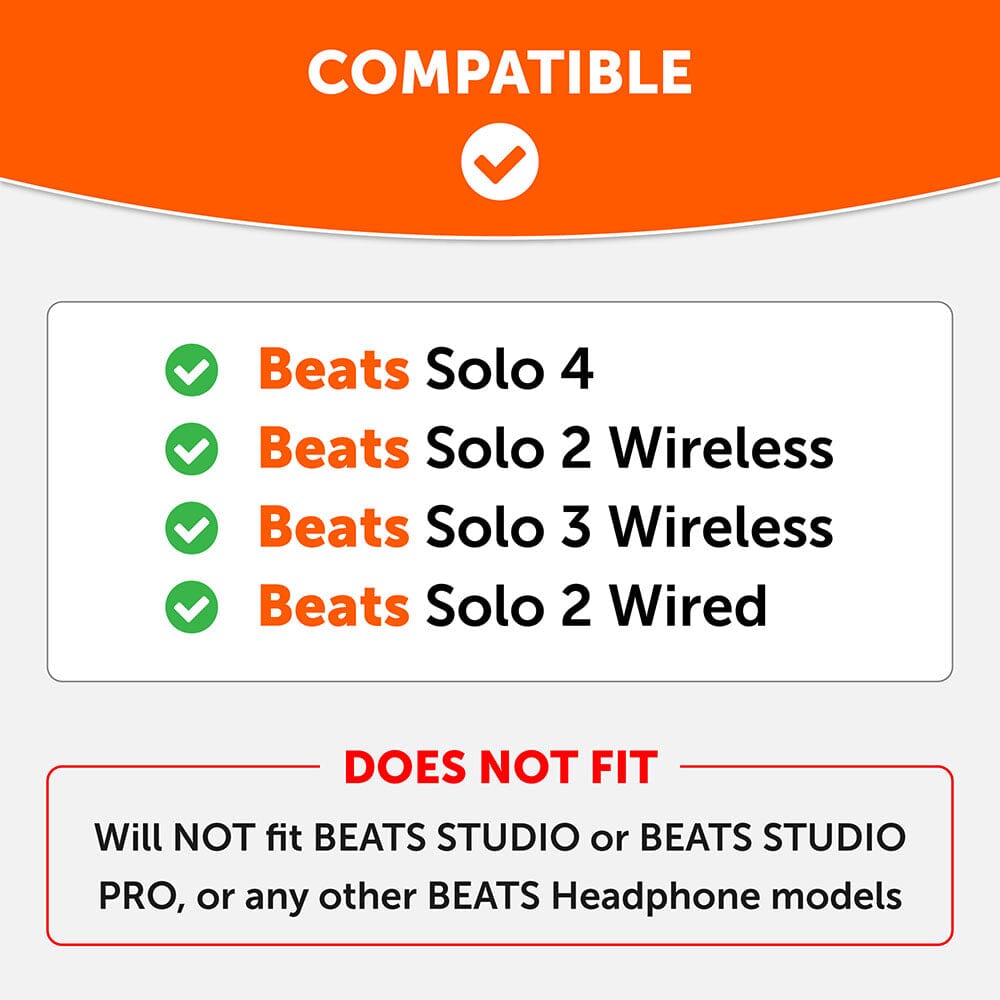 Wicked Cushions Beats Solo Silicone Headband Cover - WC BandZ Solo