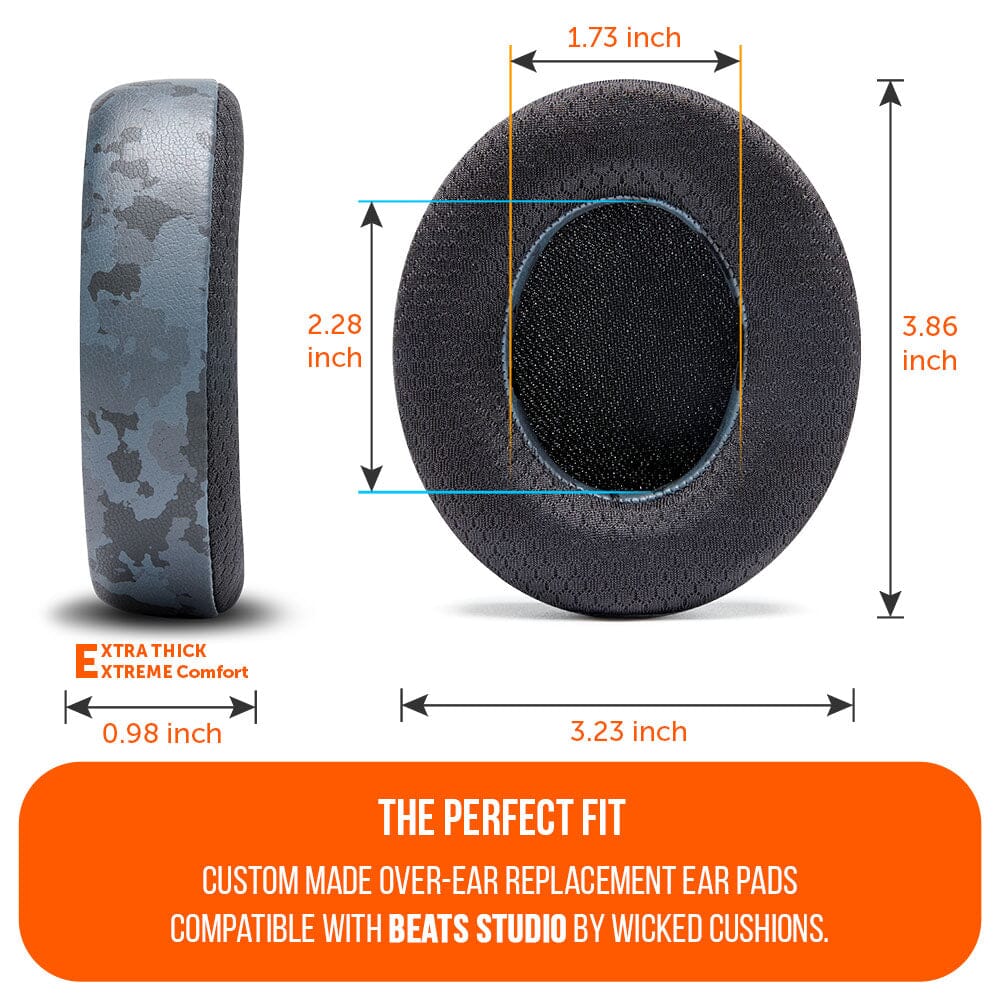 Wicked Cushions Beats Studio Earpads - WC FreeZe Cooling Gel