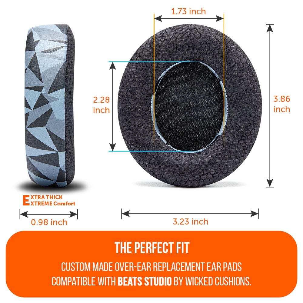 Wicked Cushions Beats Studio Earpads - WC FreeZe Cooling Gel