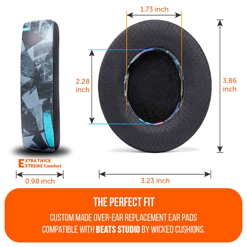 Wicked Cushions Beats Studio Earpads - WC FreeZe Cooling Gel