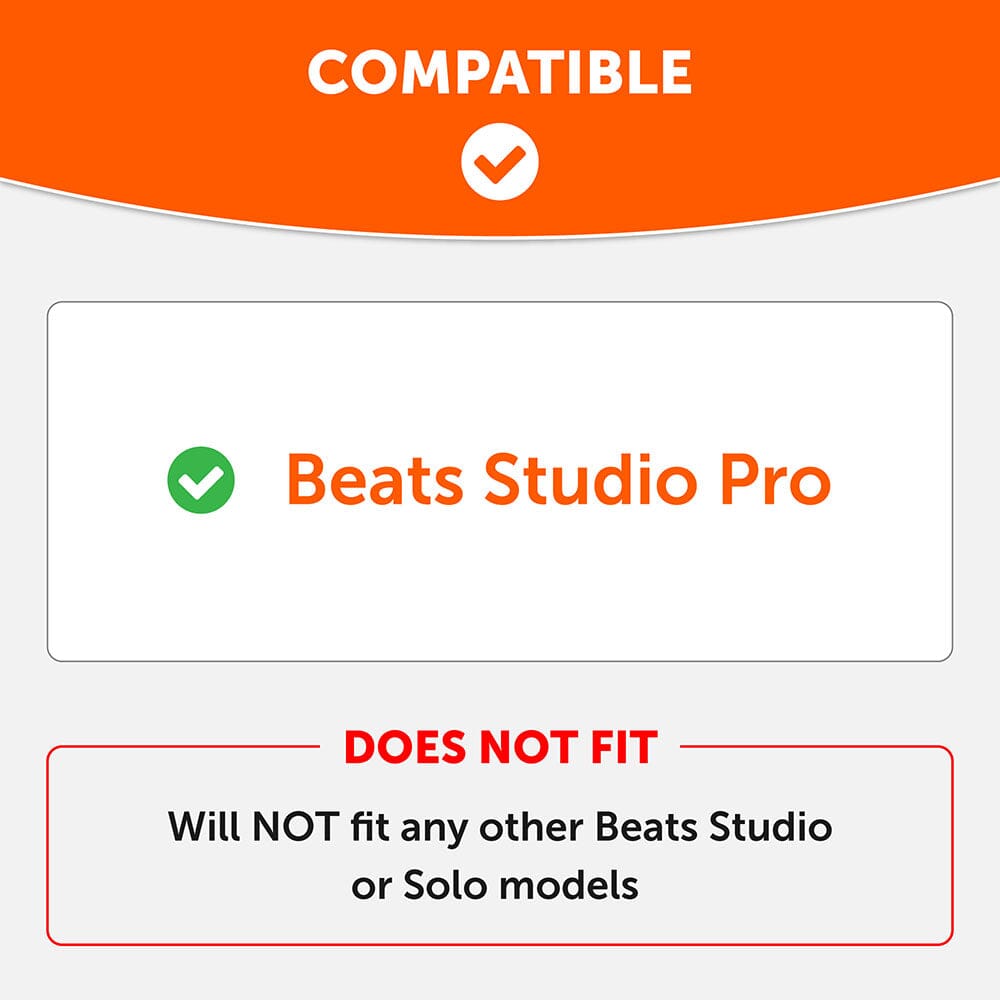 Wicked Cushions Beats Studio Pro Earpad Sweat Covers - WC SweatZ Studio Pro