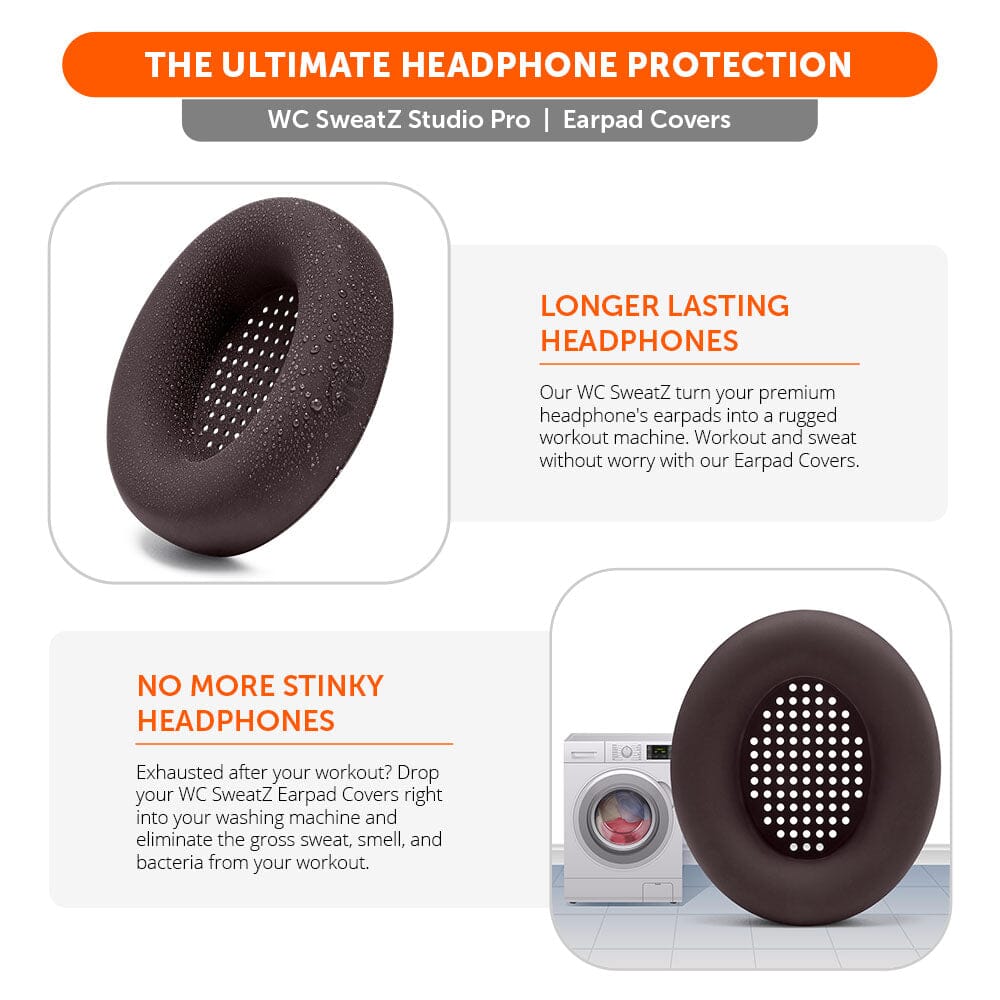 Wicked Cushions Beats Studio Pro Earpad Sweat Covers - WC SweatZ Studio Pro