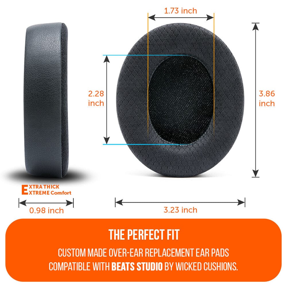 Wicked Cushions Beats Studio Earpads - WC FreeZe Cooling Gel