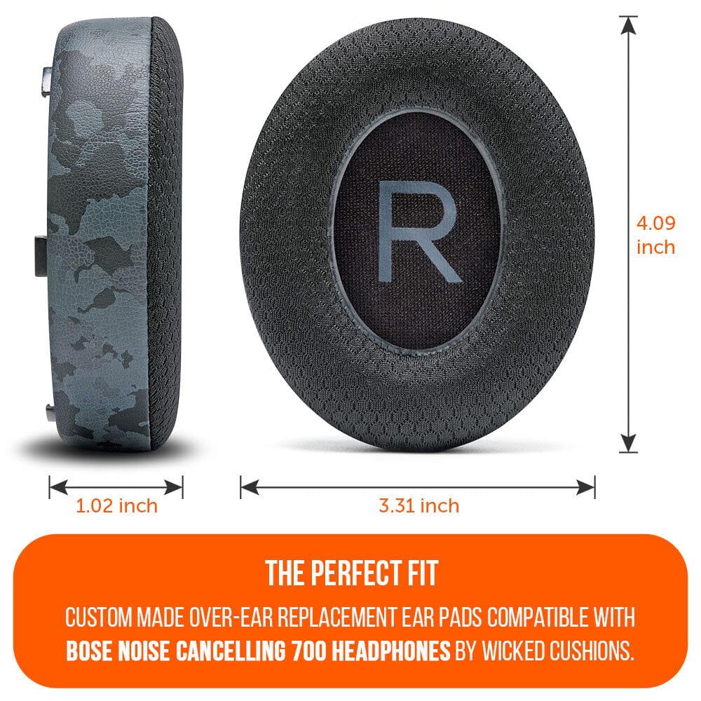 Wicked Cushions Bose NC 700 Cooling Gel Earpads - WC FreeZe