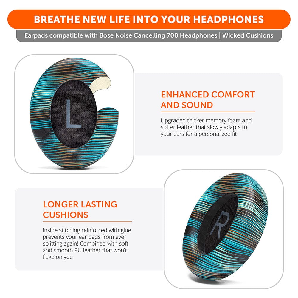 Wicked Cushions Bose NC 700 Replacement Earpads