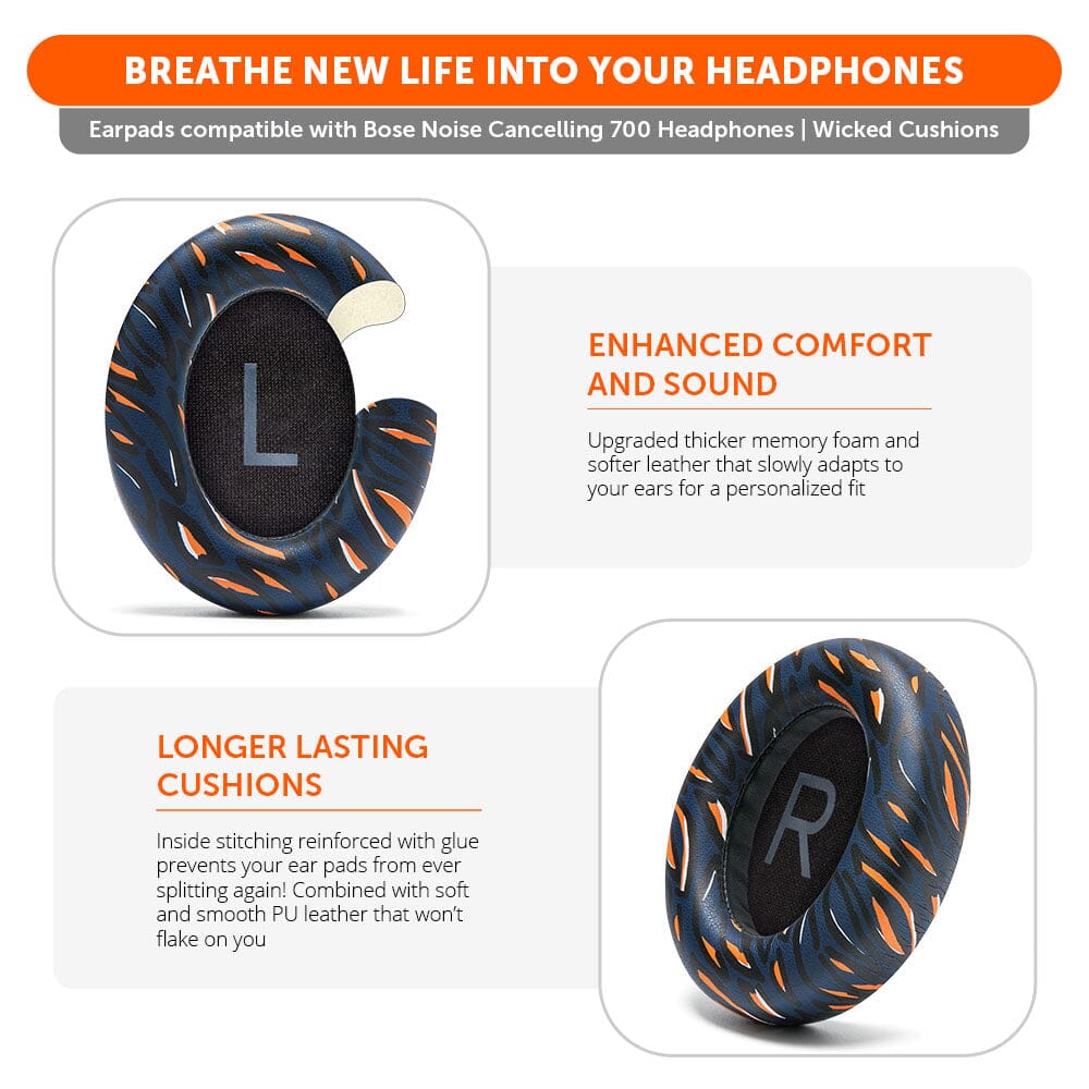 Wicked Cushions Bose NC 700 Replacement Earpads