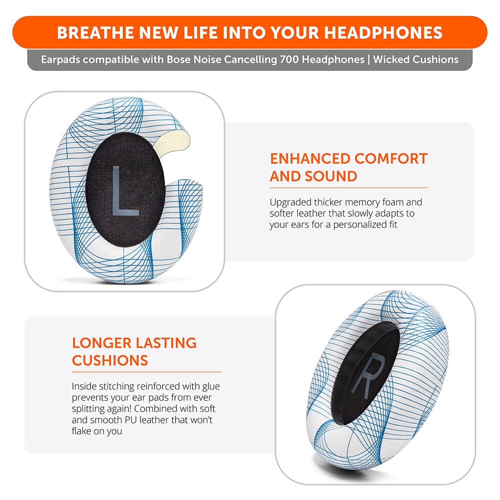 Wicked Cushions Bose NC 700 Replacement Earpads