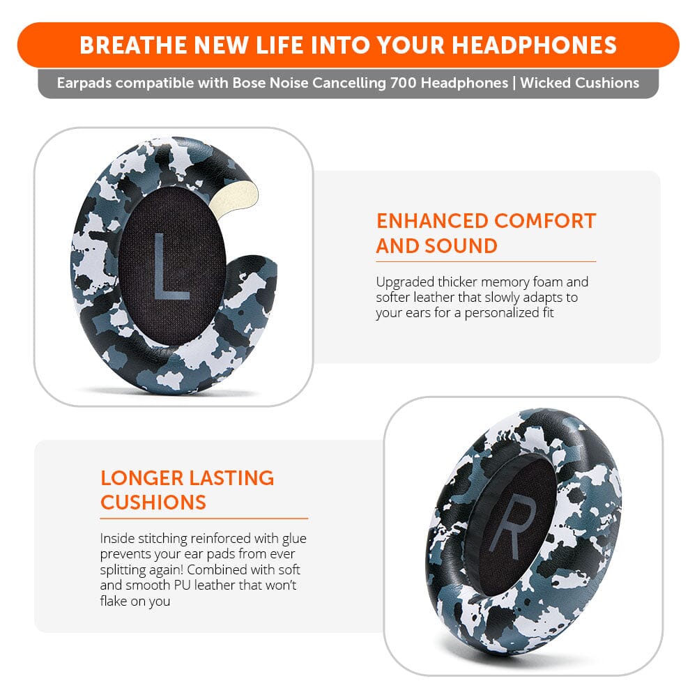 Wicked Cushions Bose NC 700 Replacement Earpads
