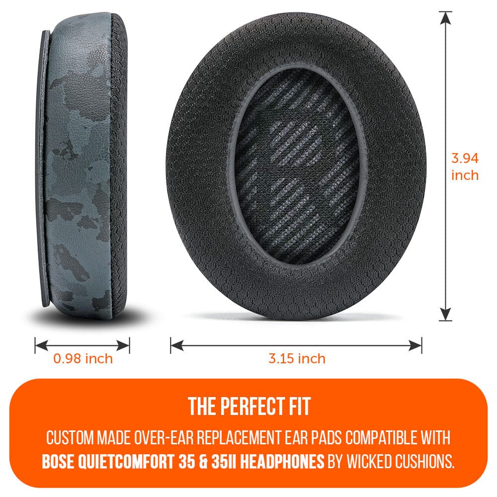 Wicked Cushions Bose QC35 Cooling Gel Earpads - WC FreeZe