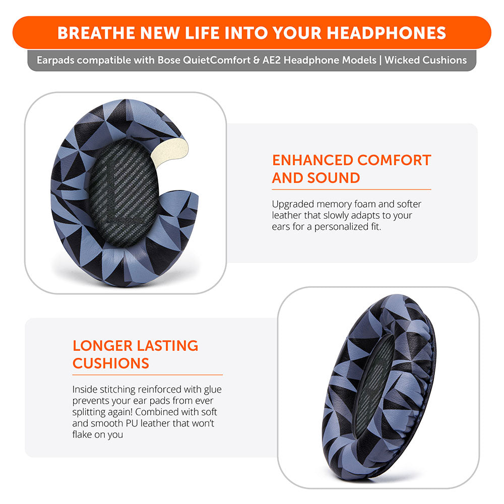 Wicked Cushions Bose QC35 Replacement Ear Pads