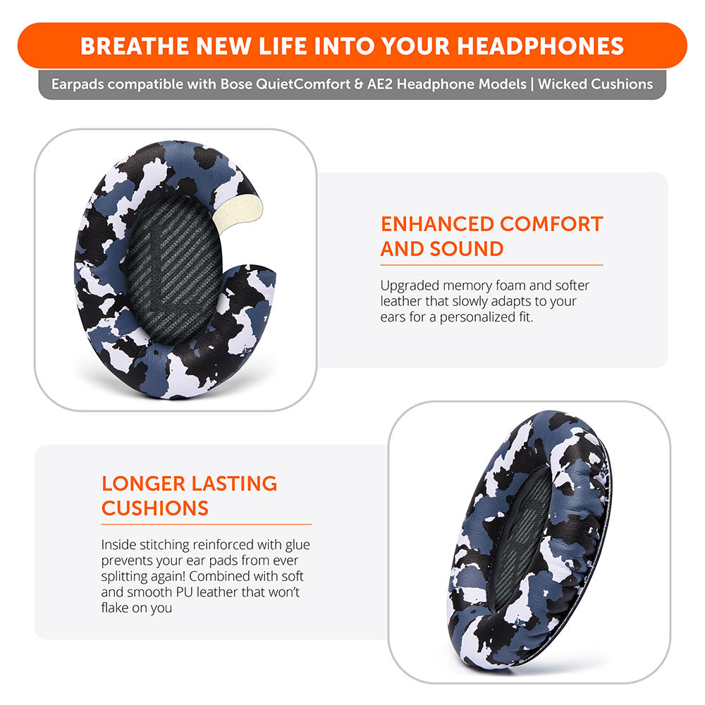 Wicked Cushions Bose QC35 Replacement Ear Pads