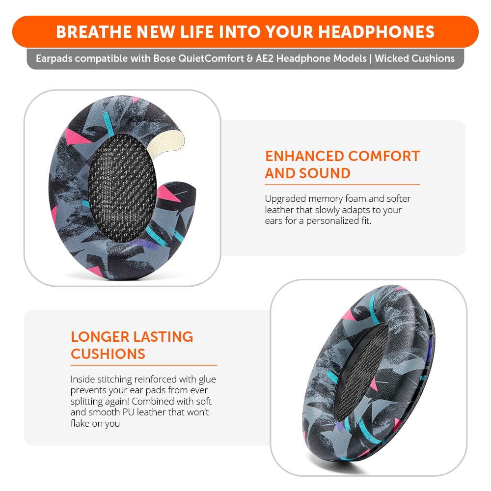 Wicked Cushions Bose QC35 Replacement Ear Pads