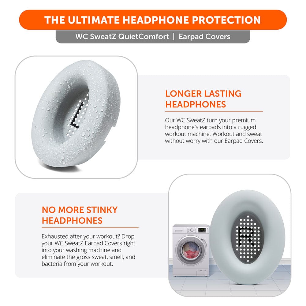 Wicked Cushions Bose QuietComfort Earpad Sweat Covers - WC SweatZ