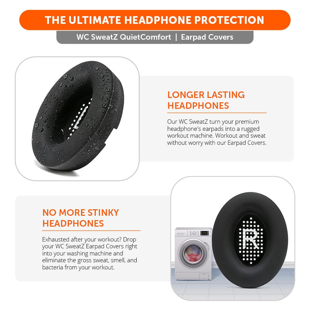 Wicked Cushions Bose QuietComfort Earpad Sweat Covers - WC SweatZ