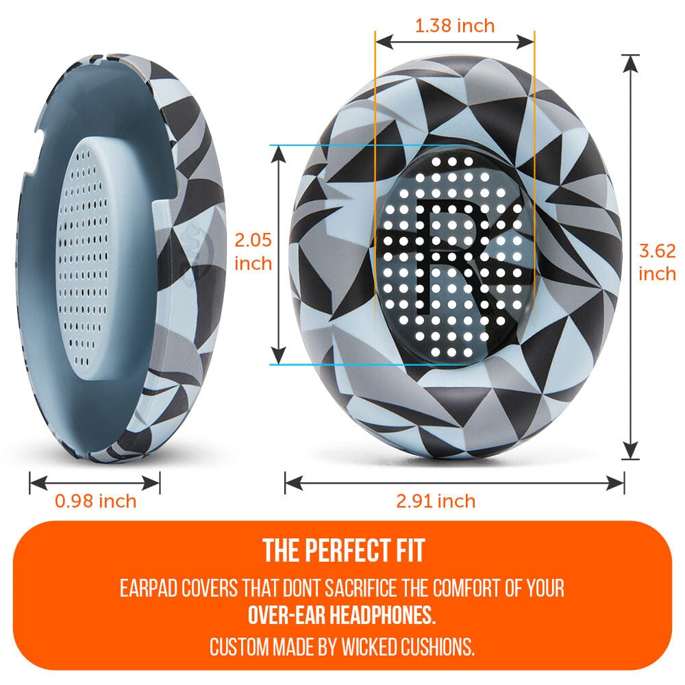 Wicked Cushions Bose QuietComfort Ultra Gen 1 & Gen 2 Earpad Sweat Covers - WC SweatZ QC Ultra