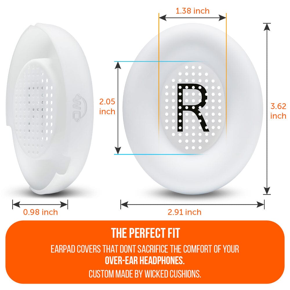 Wicked Cushions Bose QuietComfort Ultra Gen 1 & Gen 2 Earpad Sweat Covers - WC SweatZ QC Ultra
