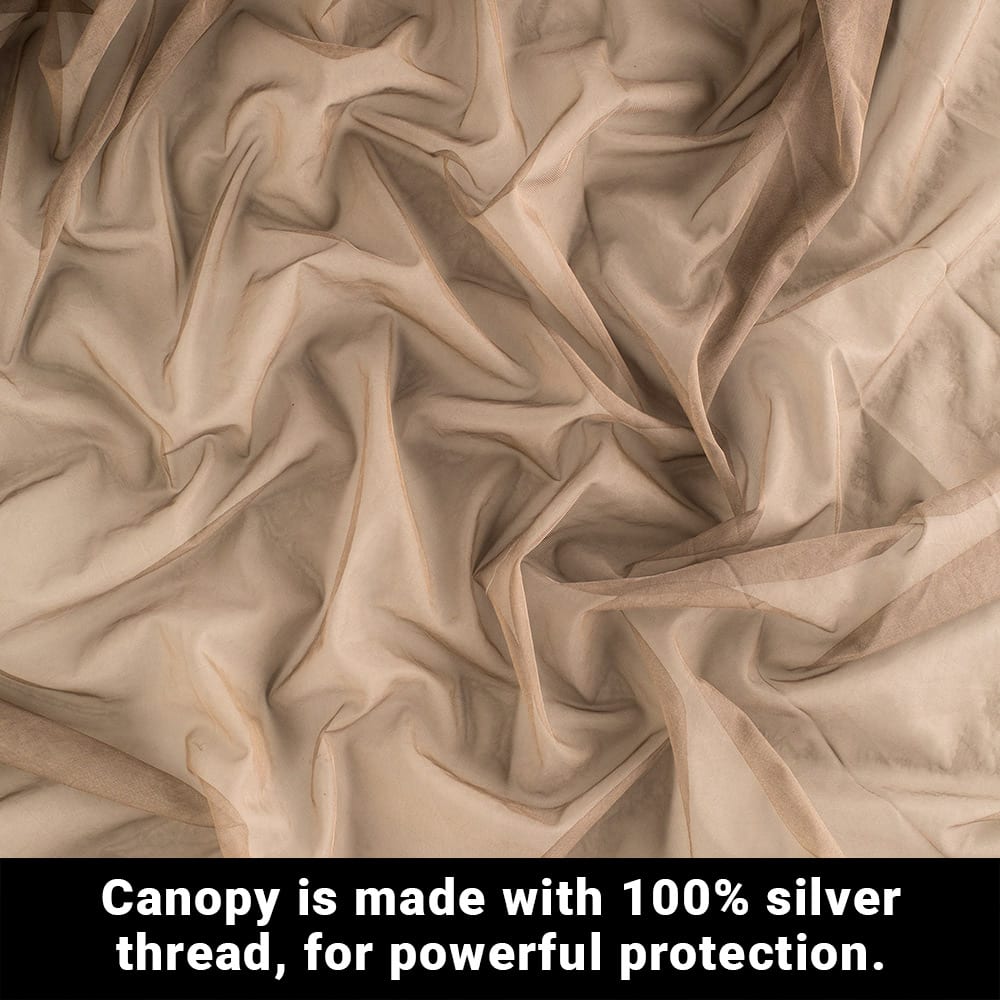 Close-up of SYB canopy fabric