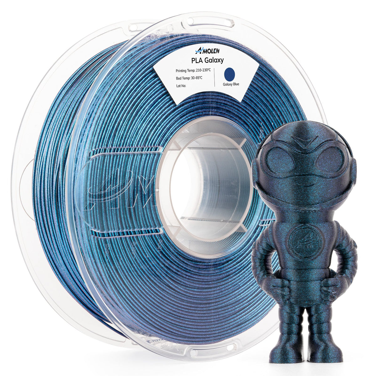 Amolen PLA Galaxy / Sparkle & Shiny 1.75mm, 1KG/2.2LB
