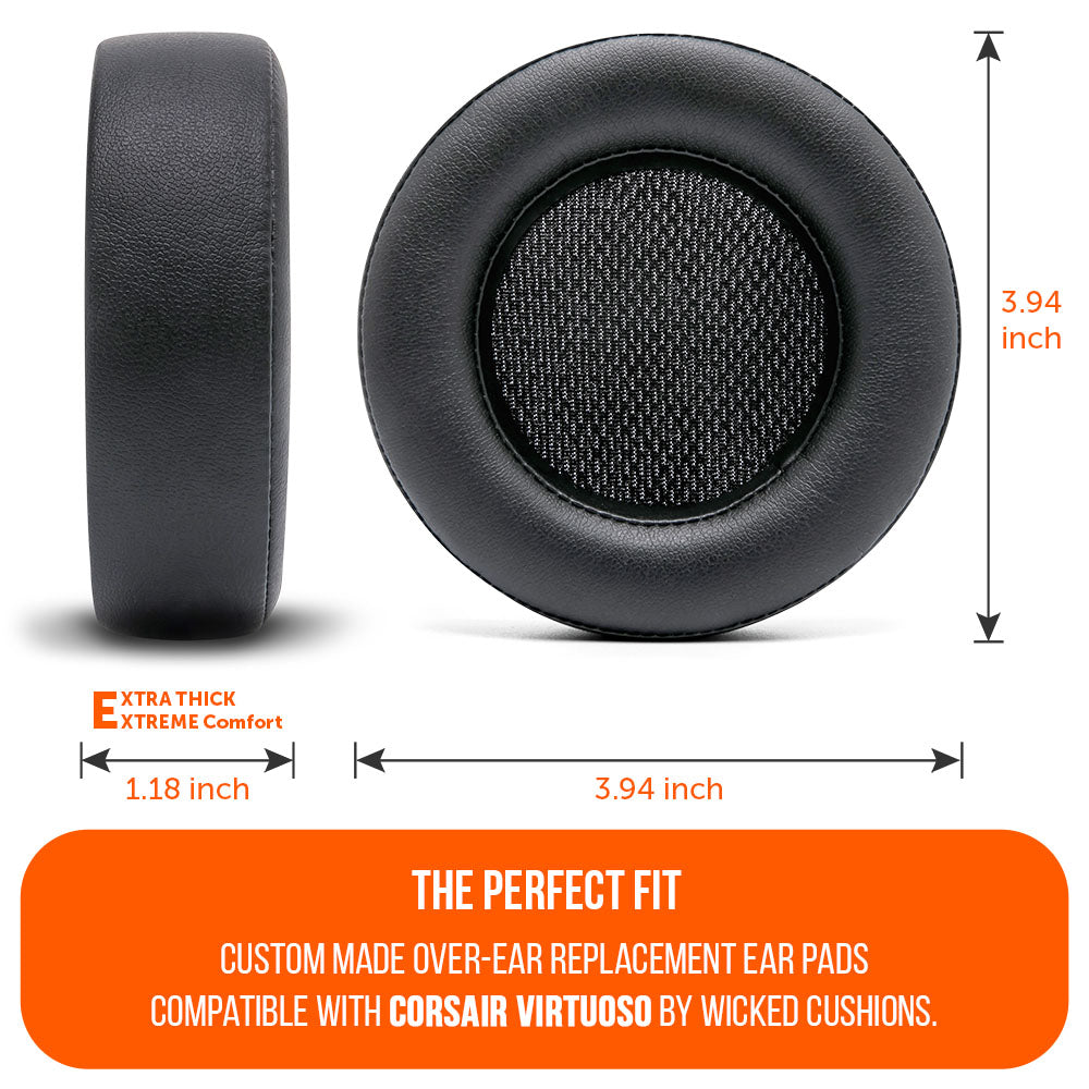 Wicked Cushions Corsair Virtuoso Ear pads