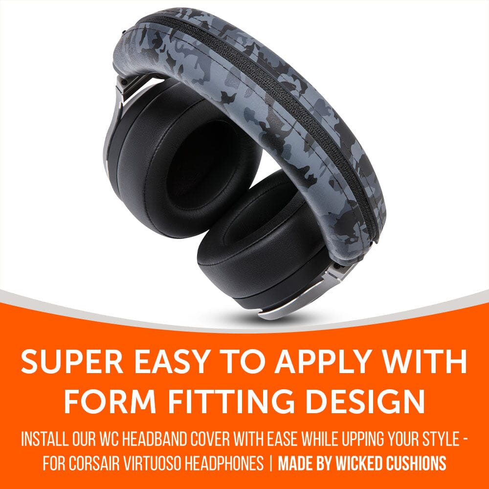 Wicked Cushions Corsair Virtuoso Silicone Headband Cover - WC BandZ Virtuoso