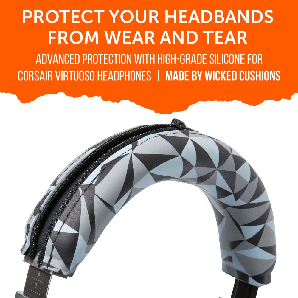 Wicked Cushions Corsair Virtuoso Silicone Headband Cover - WC BandZ Virtuoso