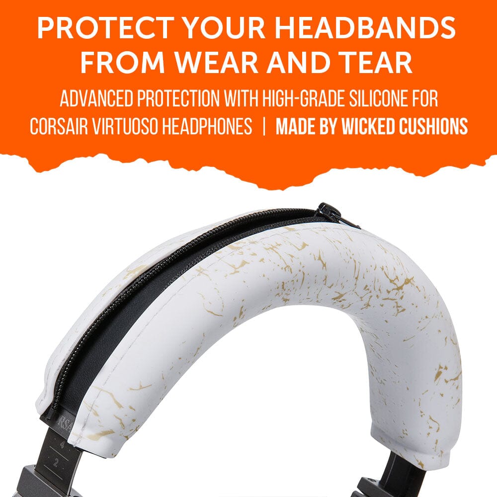 Wicked Cushions Corsair Virtuoso Silicone Headband Cover - WC BandZ Virtuoso