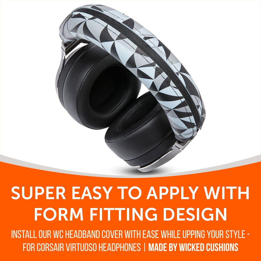 Wicked Cushions Corsair Virtuoso Silicone Headband Cover - WC BandZ Virtuoso