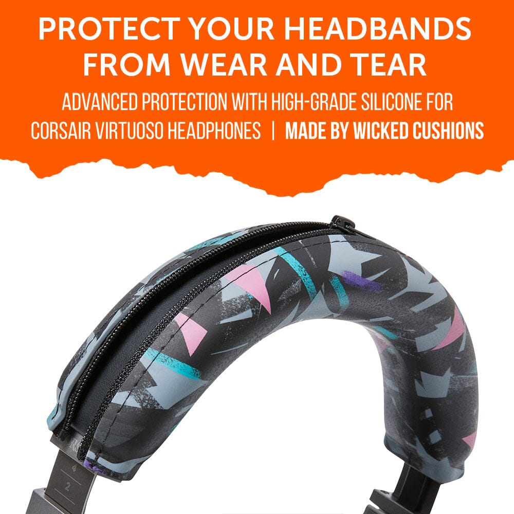 Wicked Cushions Corsair Virtuoso Silicone Headband Cover - WC BandZ Virtuoso
