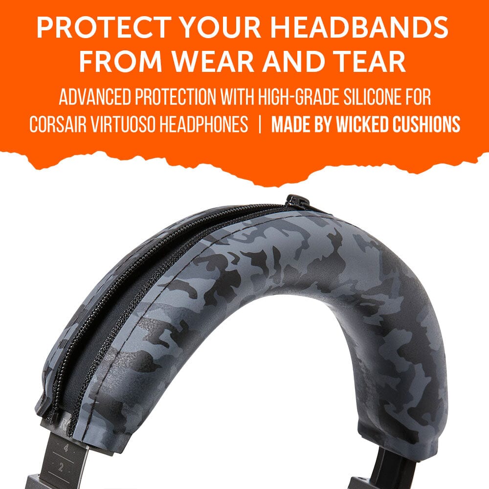 Wicked Cushions Corsair Virtuoso Silicone Headband Cover - WC BandZ Virtuoso