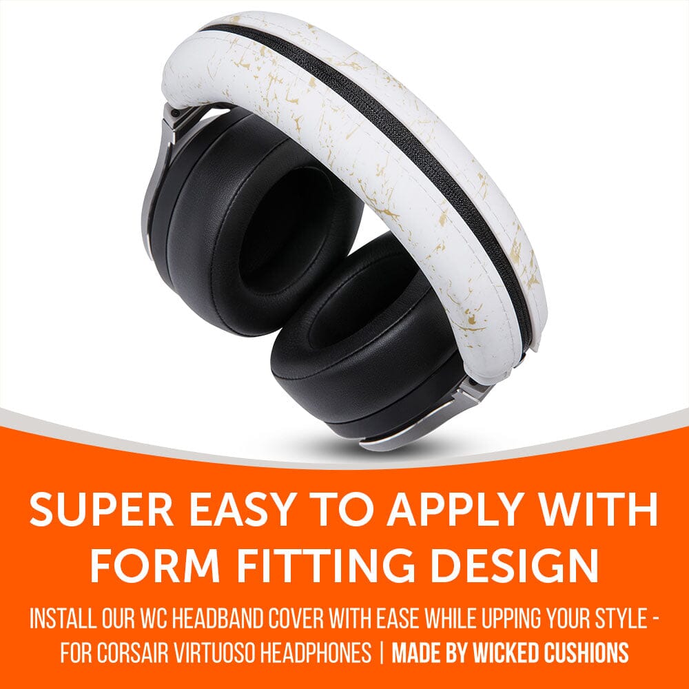 Wicked Cushions Corsair Virtuoso Silicone Headband Cover - WC BandZ Virtuoso