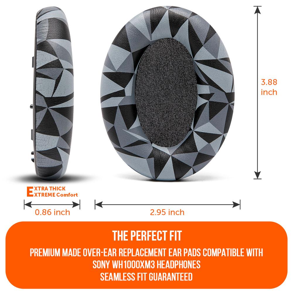 Wicked Cushions Ear Pads For Sony WH1000XM3 Over-Ear Headphones
