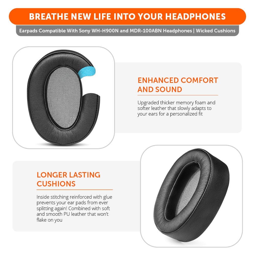 Wicked Cushions Earpads For Sony WH900N