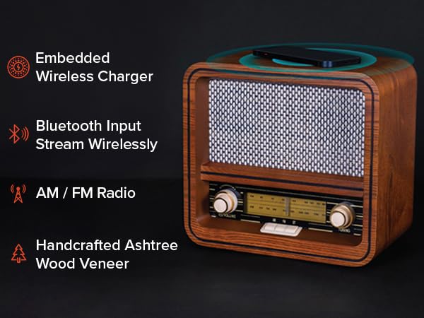 Fuse Audio RAD-V1 AM/FM Bluetooth Radio
