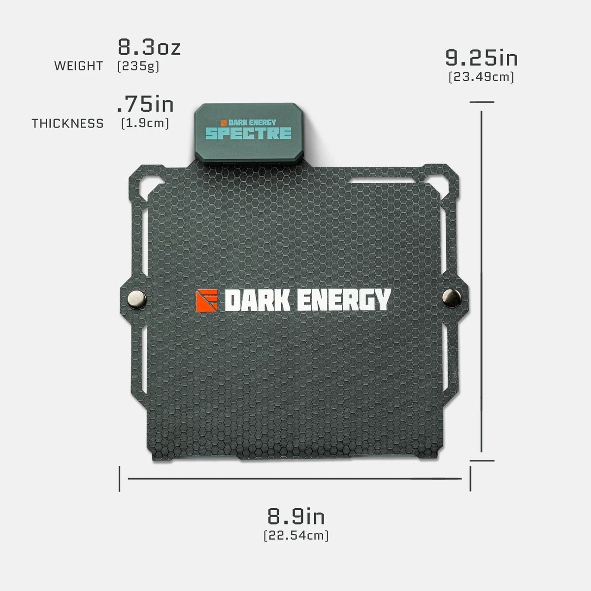Dark Energy Spectre 8W Solar Panel