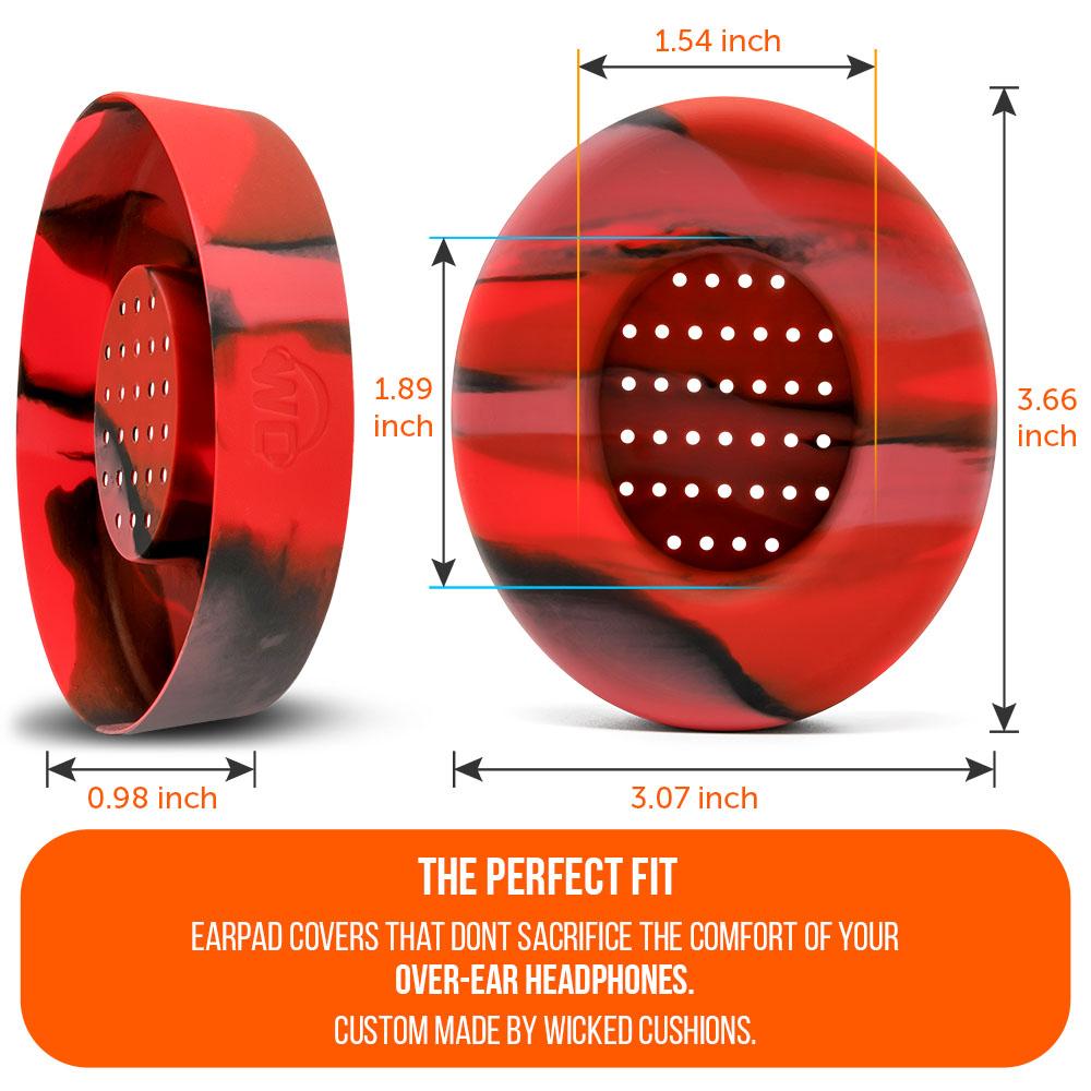Wicked Cushions Beats Studio 2 & 3 Earpad Sweat Covers - WC SweatZ Studio