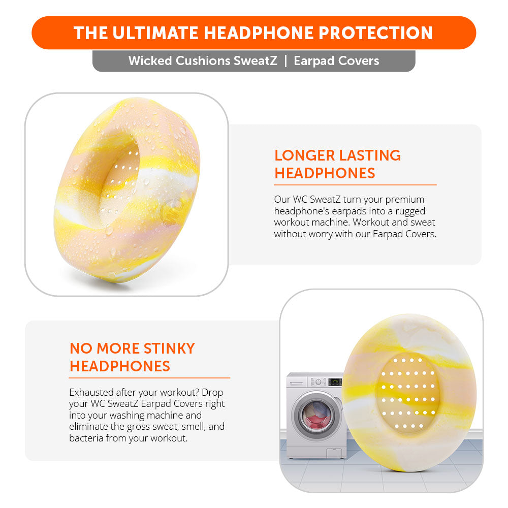 Wicked Cushions Beats Studio 2 & 3 Earpad Sweat Covers - WC SweatZ Studio