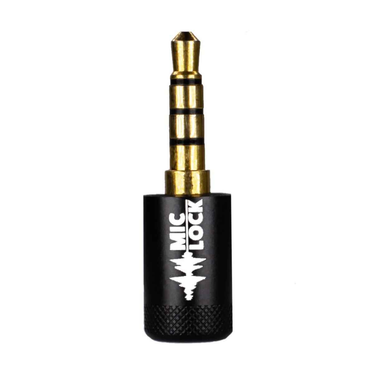 Mic-Lock Black 3.5 mm microphone blocker