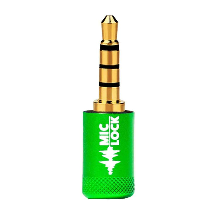 Mic-Lock Green 3.5 mm microphone blocker