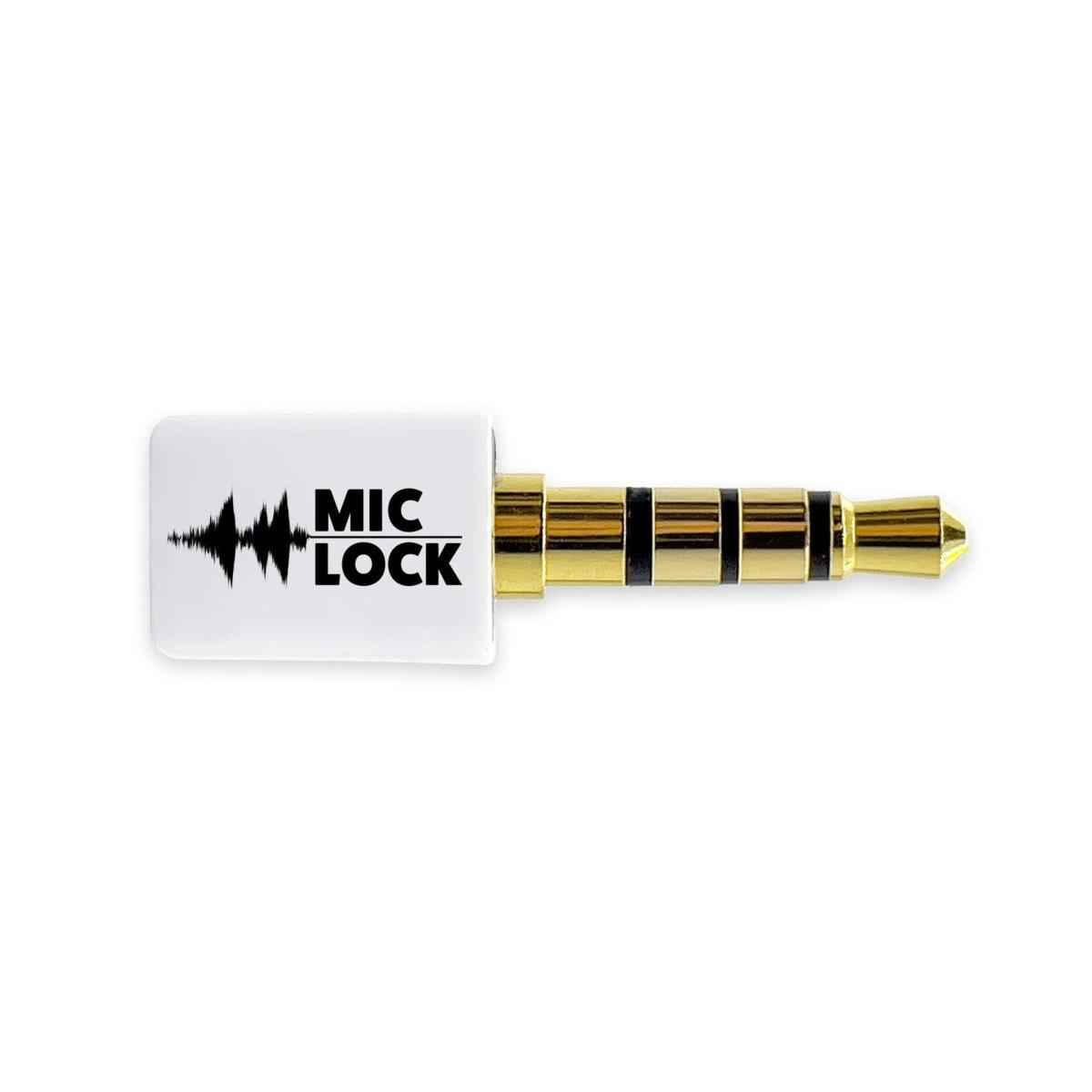 Mic-Lock White 3.5 mm blocker in Android Privacy Bundle