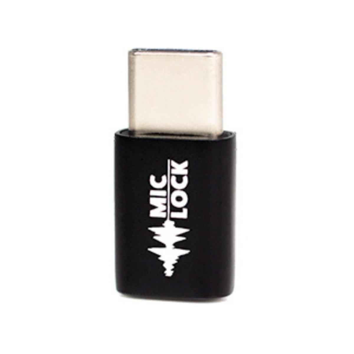 Mic-Lock Black USB-C Mini microphone blocker