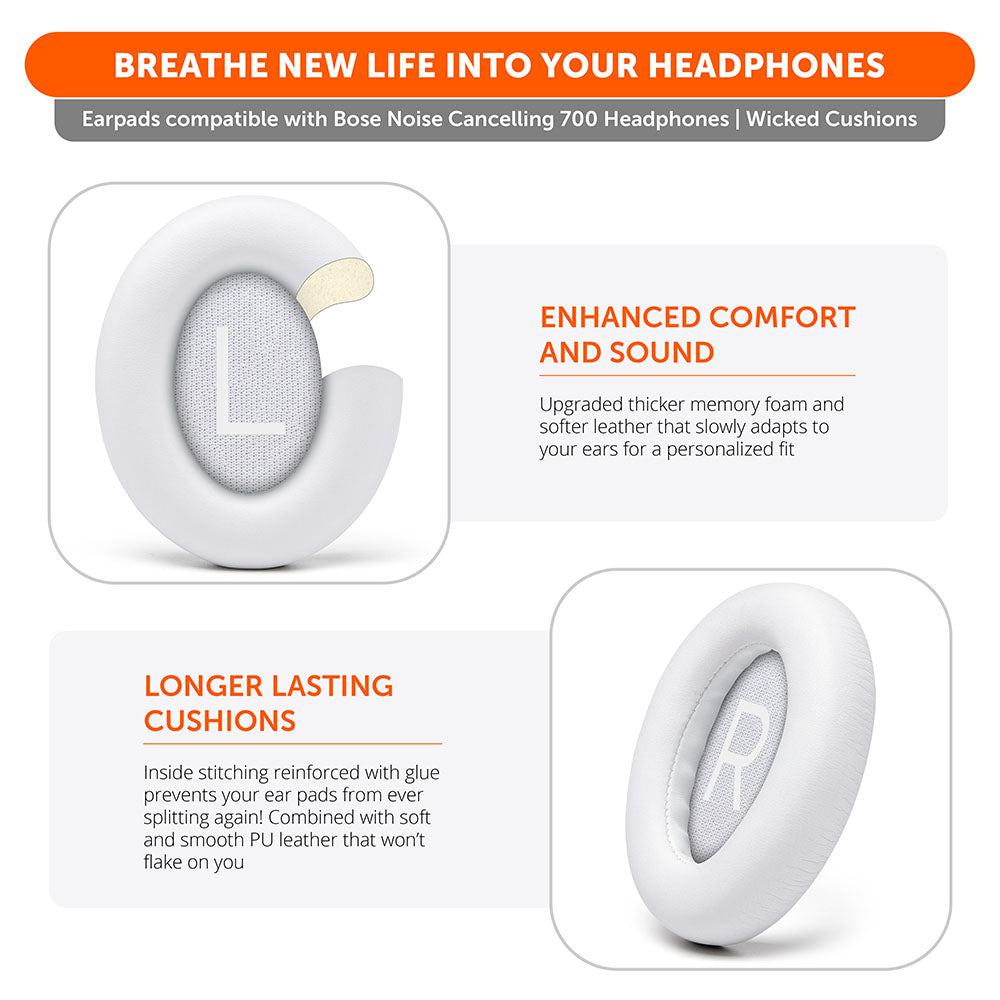 Wicked Cushions Bose NC 700 Replacement Earpads