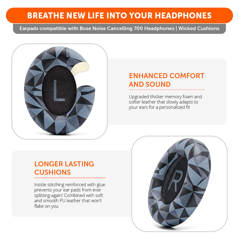 Wicked Cushions Bose NC 700 Replacement Earpads